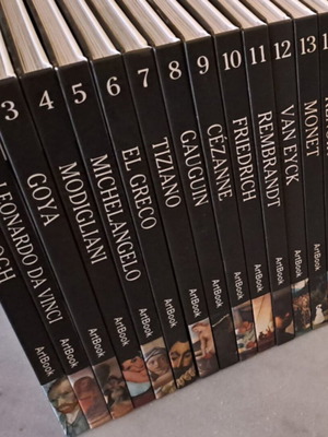 Artbook The Great Painters new set of 17 volumes