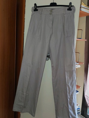 Mango women's trousers like new, grey, high waist, chino style