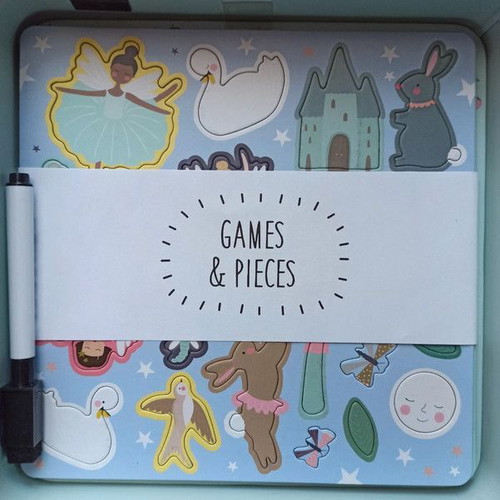 Magnetic 4-in-1 board game enchanted ballet new