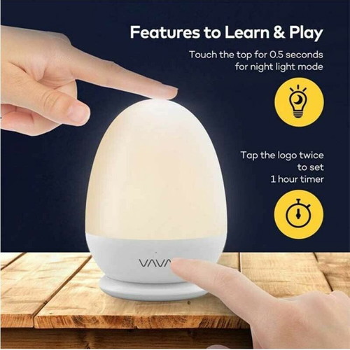 Vava Baby Night Light USB, white