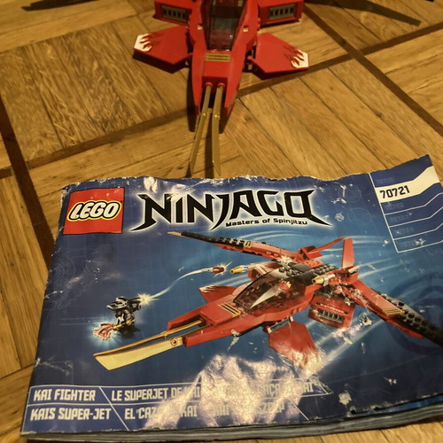 Lego 70721 Kai Fighter with instructions