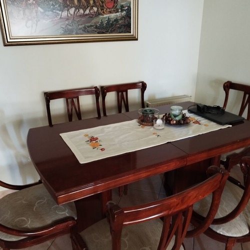 Vintage dining table and coffee table used