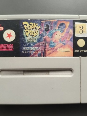 Nintendo SNES Porky Pig's Haunted Holiday μεταχειρισμένο παιχνίδι