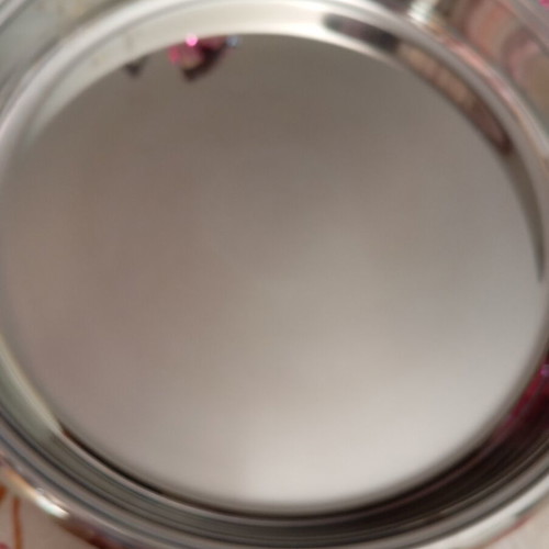 AMC cookware set of 3 stainless steel pots like new