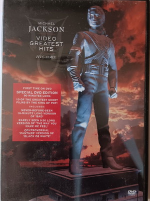 Michael Jackson HIStory DVD EU edition 2000 like new, pop