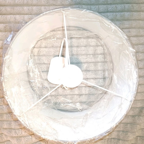 Ceiling light new, large with cables, diameter 36cm