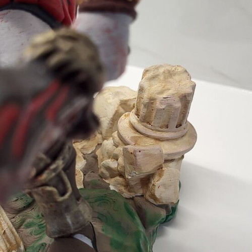 Kratos 3D figure like new, handmade collectible from God of War