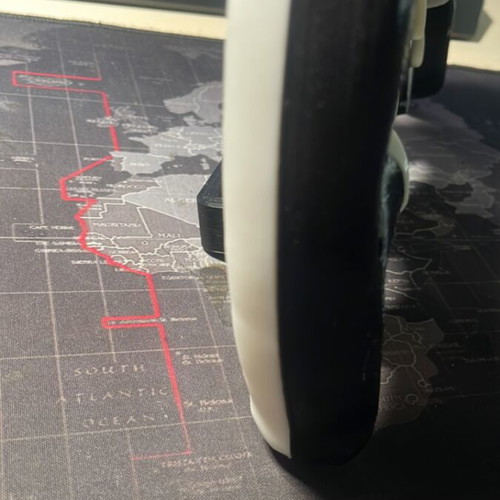 PAOK steering wheel for Logitech G29 used, 3D printed