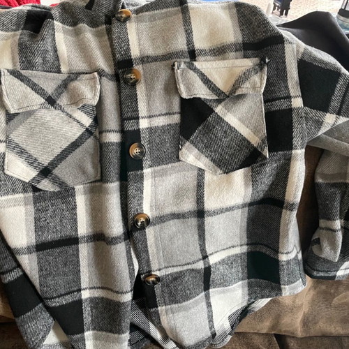Checked jacket new, regular fit, size M