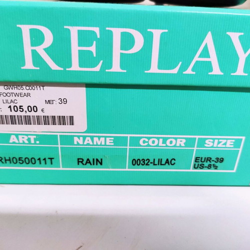 Replay purple pumps used, size 38
