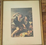 Murillo Children Eating Grapes Painting like new, small size