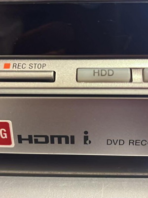 Sony DVD recorder RDR-HX750 μεταχειρισμένο, με σβηστή οθόνη