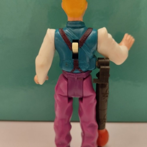 Vintage Horage IQ Boothroyd figure James Bond Jr. 1990 used with accessories