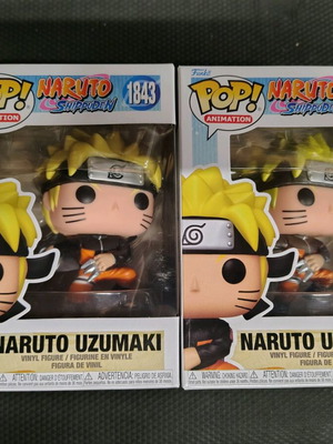Funko Pop Naruto Uzumaki 1843 Chase and Normal, new set of 2