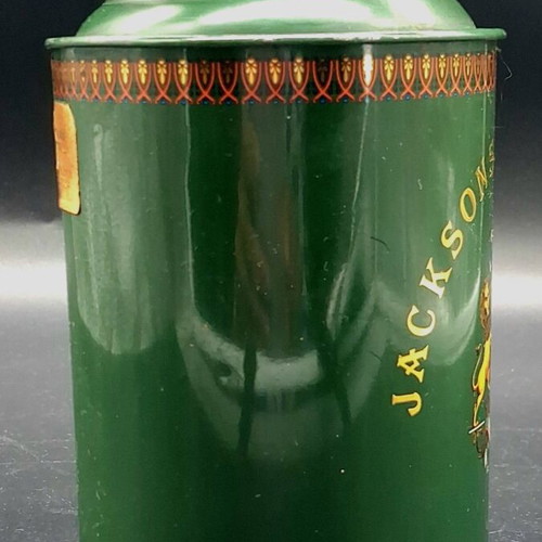 Jacksons of Piccadilly vintage metal tea tin