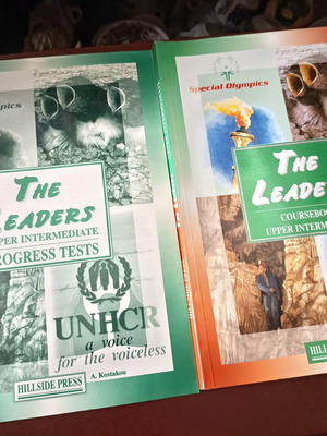 The Leaders English learning books new, upper intermediate
