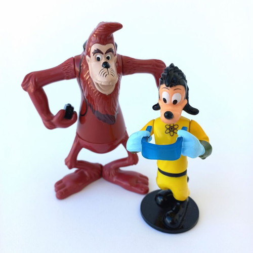 McDonald's collectible figures from A Goofy Movie, set of 2, like new, 1995