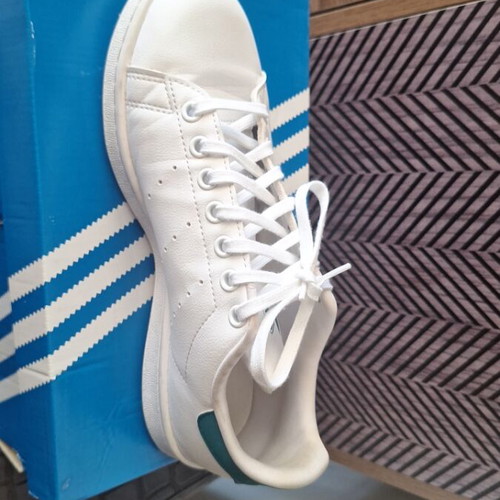 Adidas Stan Smith sneakers like new, size 39 1/3, white with petrol details