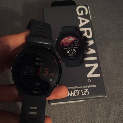 Garmin Forerunner 255 slate grey edition smartwatch