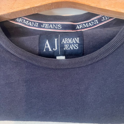 Armani Jeans T shirt used, black, size L