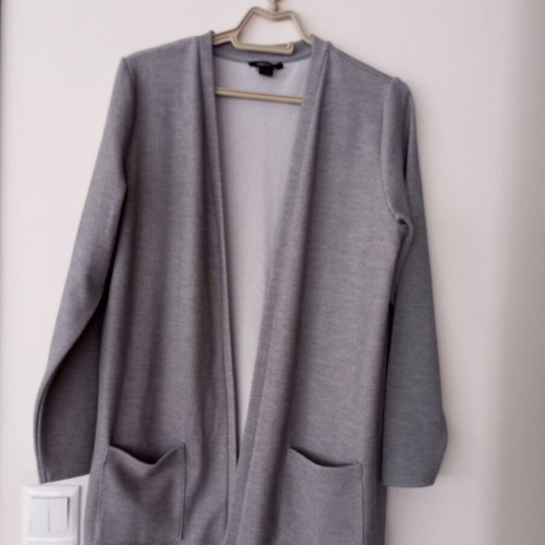 Esmara Everyday grey long knitted cardigan M/L