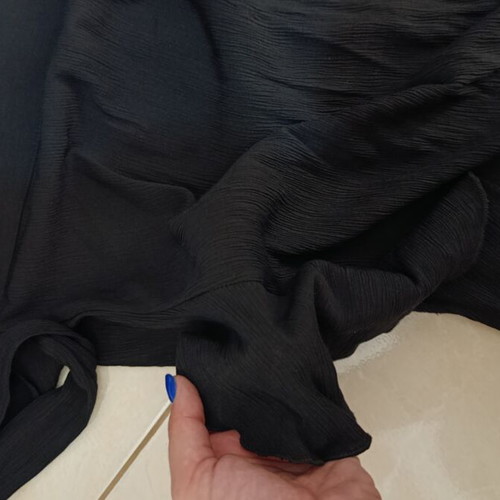 Black beach skirt, size L