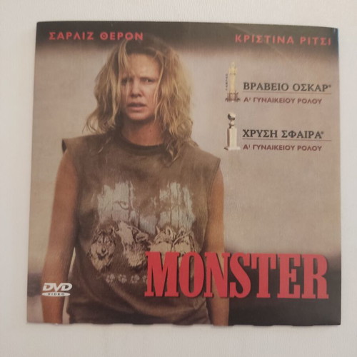 Monster DVD new, crime thriller biography with subtitles