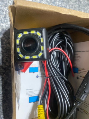 Rearview camera with LED and dynamic function new