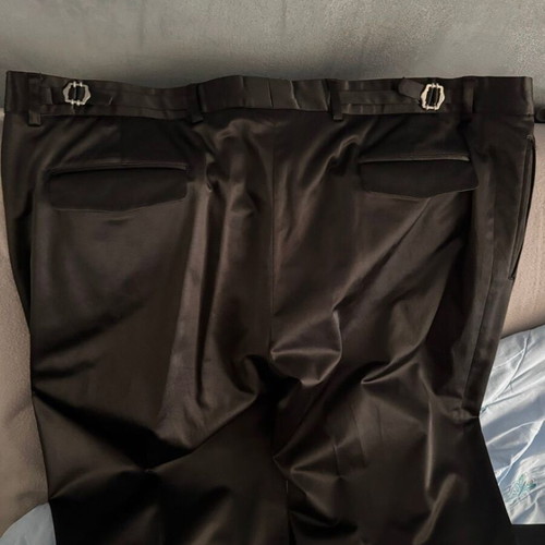 Berto Lucci suit used, black, size 52 with case