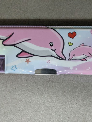 Dolphin Pencil Case used for Girls