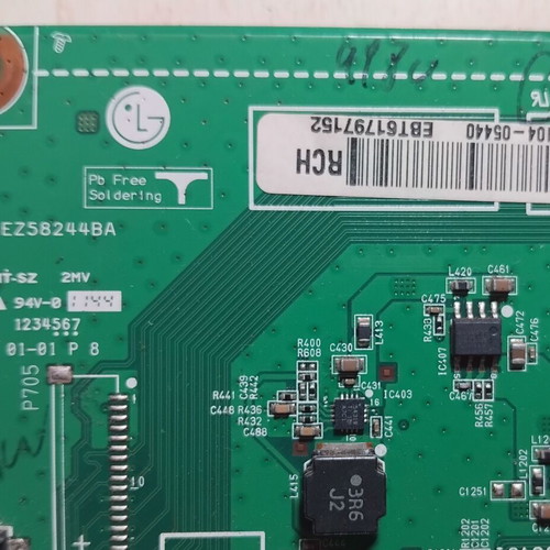 LG motherboard EAX64272802 EBT61797152 like new