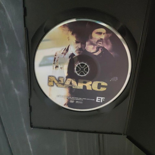 NARC DVD like new, crime thriller with Greek subtitles