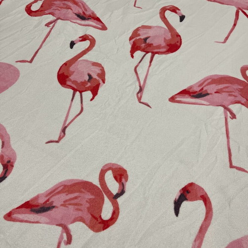 Flamingo beach towel new