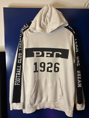 Paok Fc long-sleeve hoodie 1926 like new, black and white