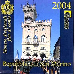 San Marino Euro Set 2004  Folder
