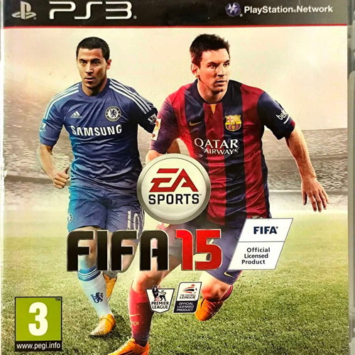 FIFA 15 PS3 game used, sports genre