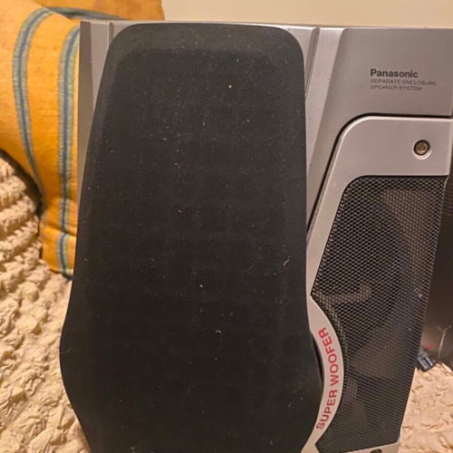 Panasonic SB-AK45 floor speakers with Super Woofer, like new