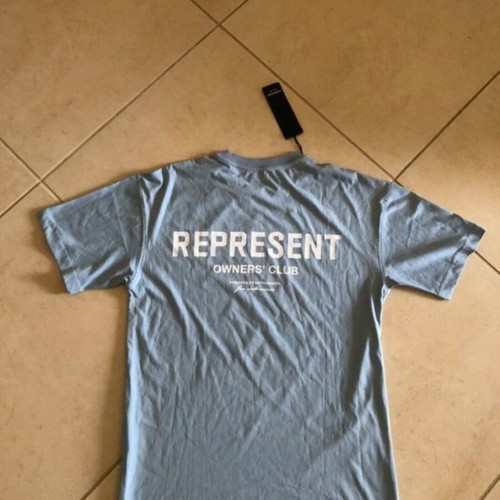 Represent T-shirt, medium, blue