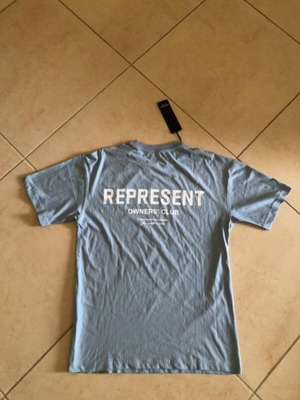 Represent T-shirt, medium, blue