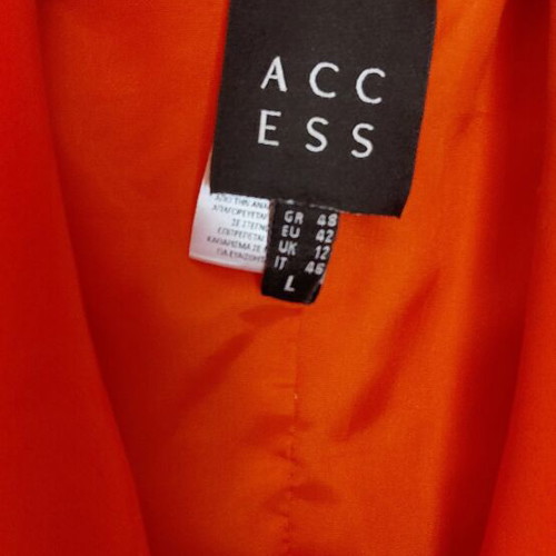 Access women's vest, orange