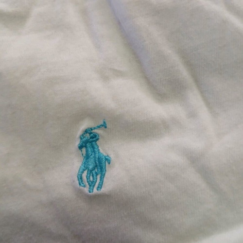Polo Ralf Lauren t-shirt used, size 12-14 years, white