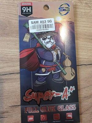 Tempered Glass Samsung A53 5G like new, compatible with A52 5G, A52s 5G, A52 4G