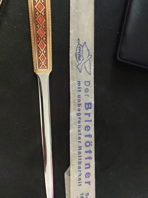 Lerche Solingen paper cutter in excellent condition