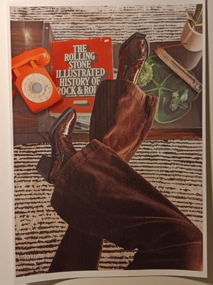 The Rolling Stones A4 poster