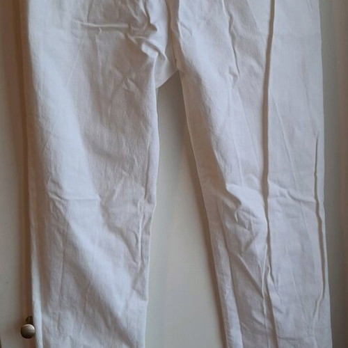 Camomilla white pants like new with pockets, size S