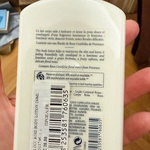 L’Occitane cosmetics set new, body lotion and face creams