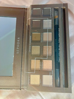 Sephora eyeshadow palette in earthy tones collectible new