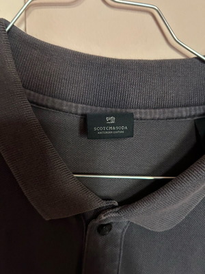 Scotch & Soda polo T-Shirt Large μεταχειρισμένο, γκρι σε πολύ καλή κατάσταση