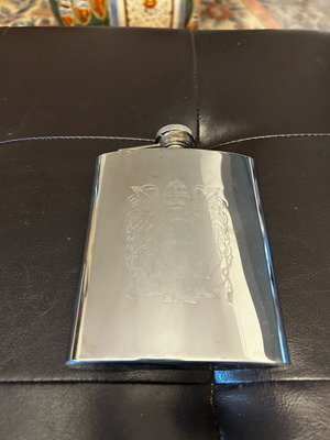 Flask stainless steel about 200ml like new