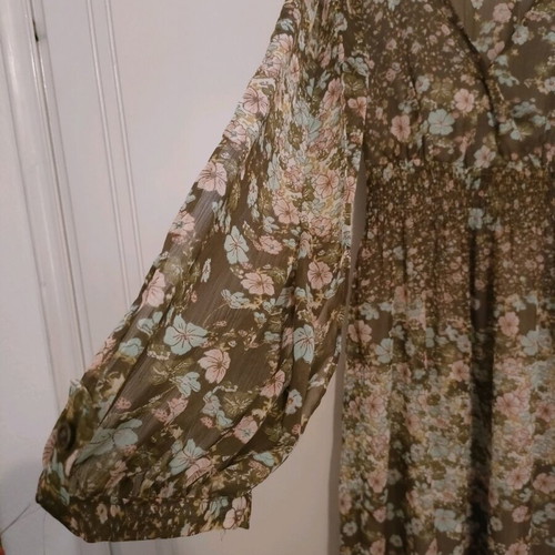 H&M summer floral dress like new, size 36